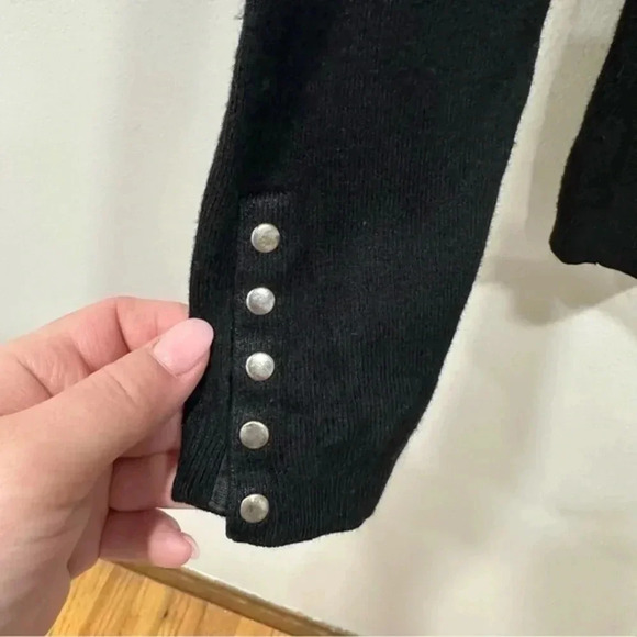 Zara black basic crewneck sweater Small - Picture 4 of 6